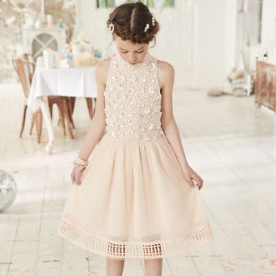 river island flower girl dress