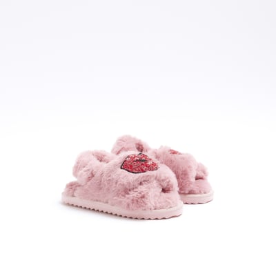 Kids river island hot sale slippers