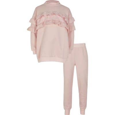 girls tracksuit river island