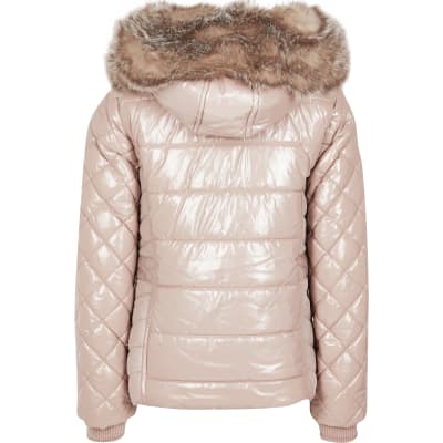 river island girls winter coats