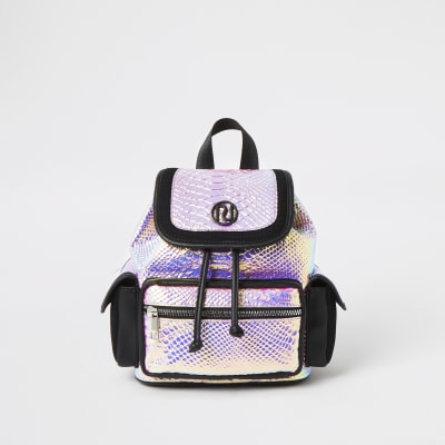 river island backpack girls