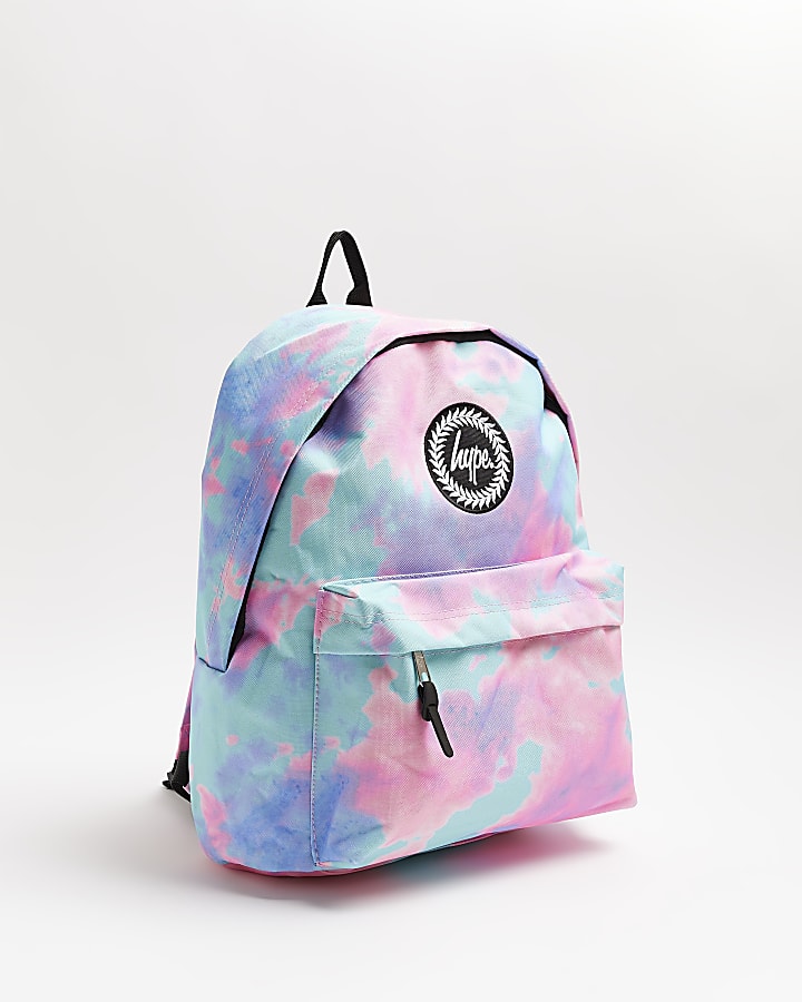 Girls pink hype backpack