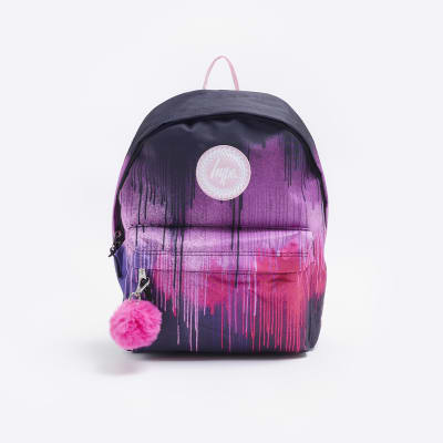Girls Pink HYPE Drip Backpack