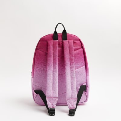 Girls best sale pink backpack