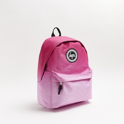 Hype pink speckle fade backpack sale