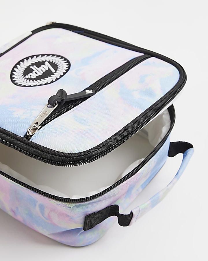Girls Pink HYPE Holographic Galaxy Lunch Box
