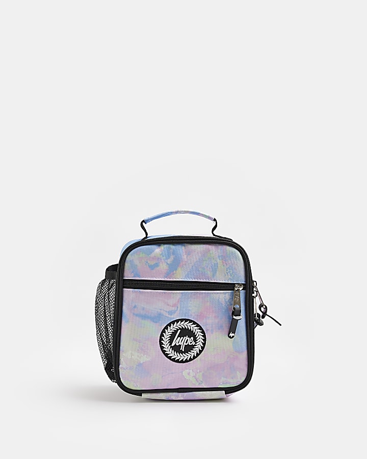 Girls Pink HYPE Holographic Galaxy Lunch Box