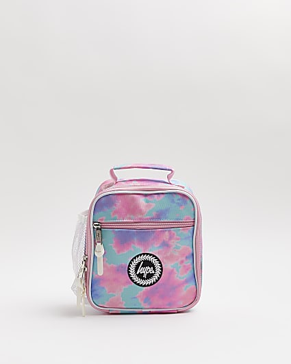 Girls pink hype lunchbox