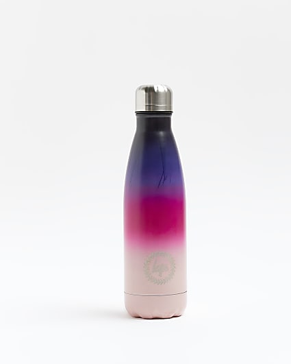 Girls Pink HYPE Ombre Water bottle