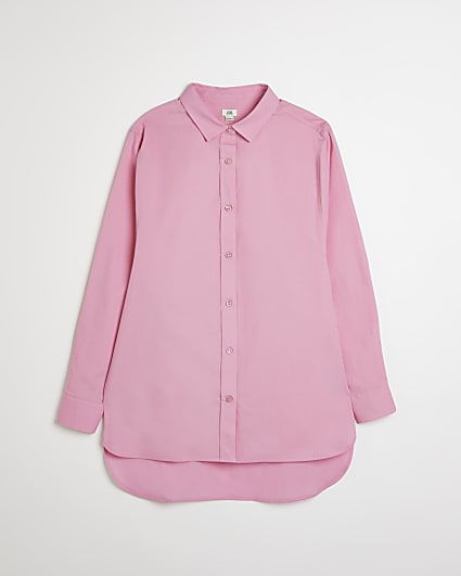 Girls pink long sleeve shirt