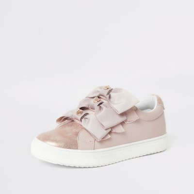 river island pink trainers