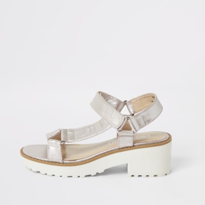 girls chunky sandals