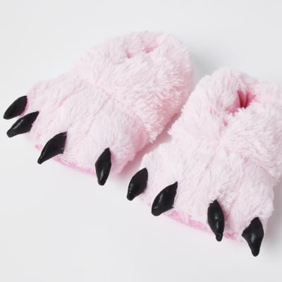 girls monster slippers