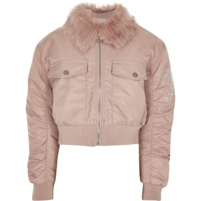 river island girls winter coats