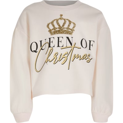 girls christmas sweatshirt