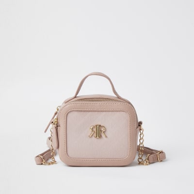 pink cross over bag