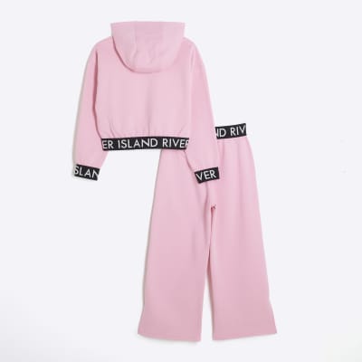 Girls tracksuit river island hot sale