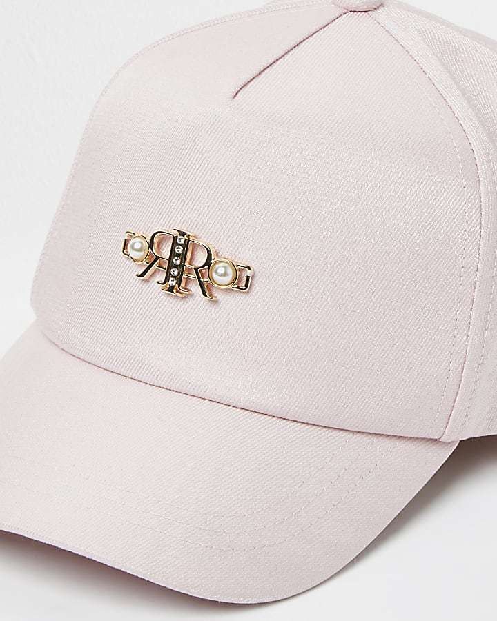 Girls pink RR bow back cap