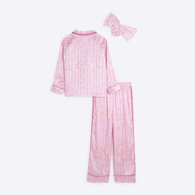 River island pyjamas girl sale