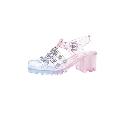 River island hot sale jelly sliders