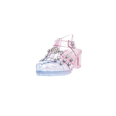 River island children's store jelly shoes