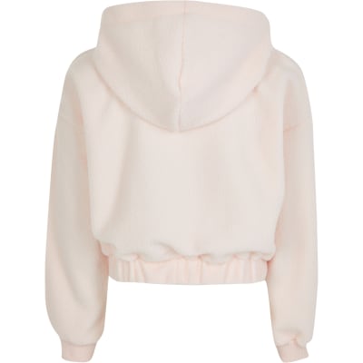 river island teddy hoodie