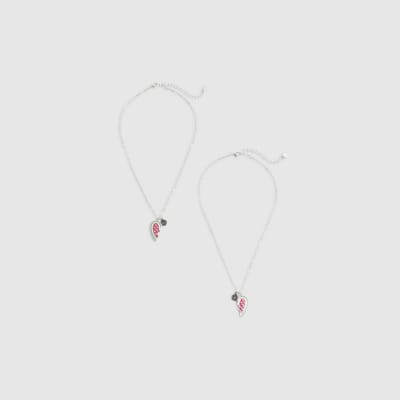 Girls Pink Watermelon Necklace