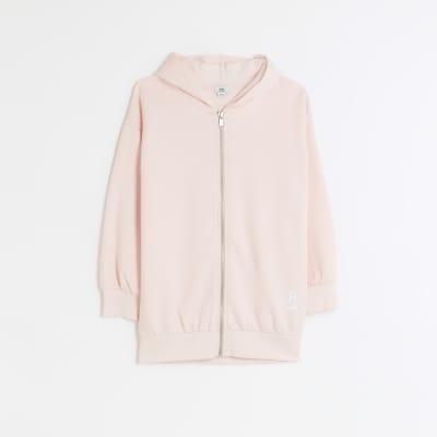 Pink hoodie cheap river island