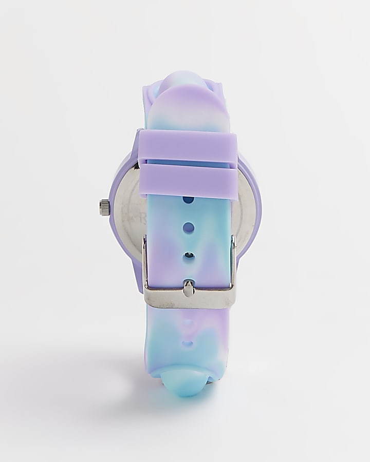 Girls Purple Fidget Unicorn Watch
