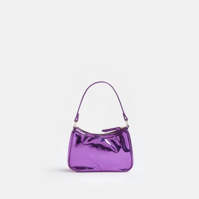 gIRLS Purple Floral Tapestry Bag