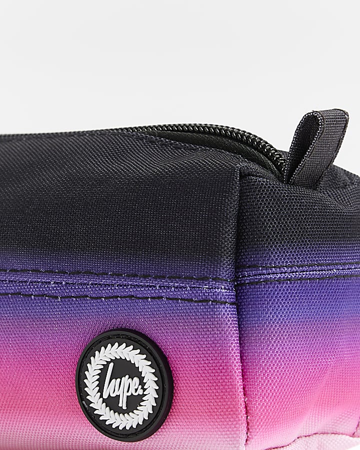 Girls Purple HYPE Ombre Pencil Case