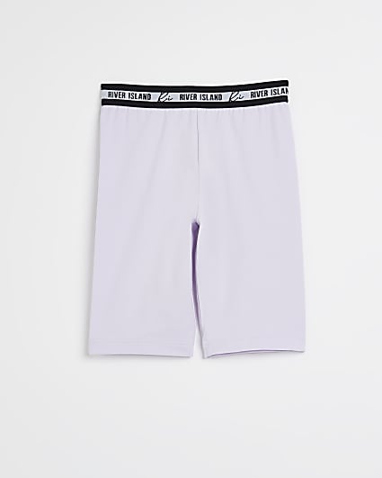 Girls purple RI cycling shorts