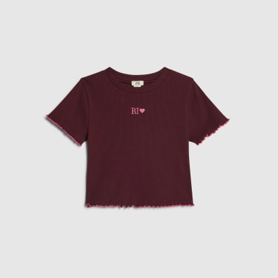 Haut Fille River Island - Taille 10 Ans - Style Top D'été, En Très Bon état D'occasion