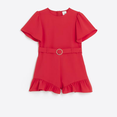 River island store girls playsuit