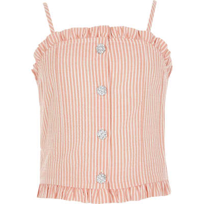 river island red stripe dress