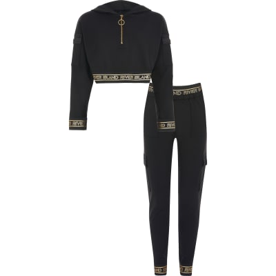 girls tracksuit river island