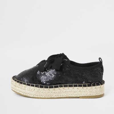 river island platform espadrilles