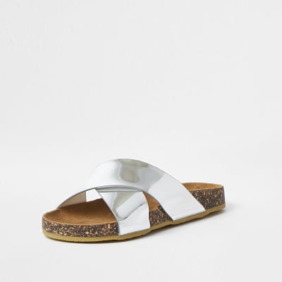 girls river island sliders