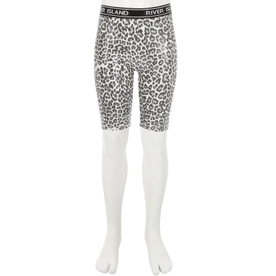 leopard print shorts river island