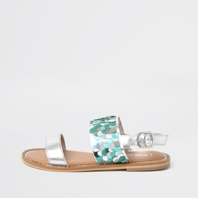 river island embellished sandals