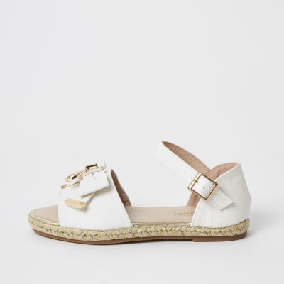 bow espadrille sandals