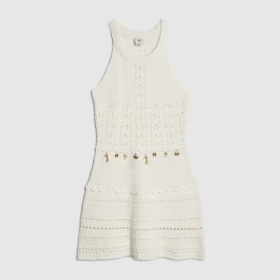 white christmas dresses Lilly Pulitzer Alivia Dress (Resort White Sea Spray Eyelet) (Size 8) main image 0