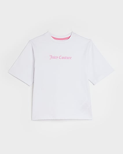 Girls white Juicy Couture t-shirt