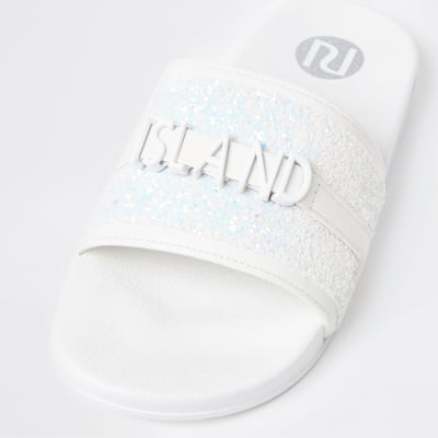 girls river island sliders