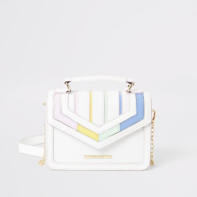 girls rainbow bag