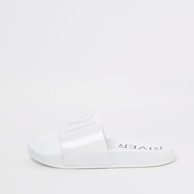 girls white sliders