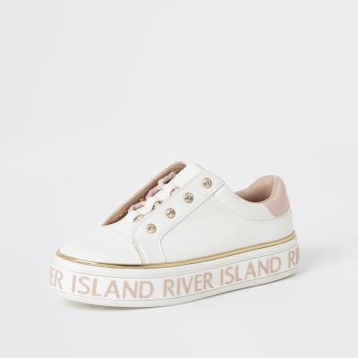 river island girls trainers