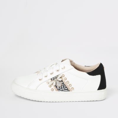 river island girls trainers