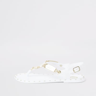 river island jelly shoes