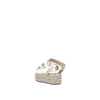 white flatform wedges